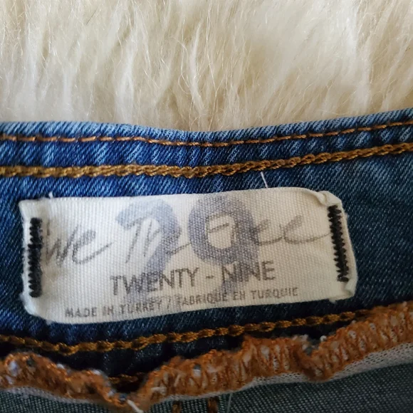 Free People Know Me Better Flare Jeans Size 29 - Picture 9 of 14